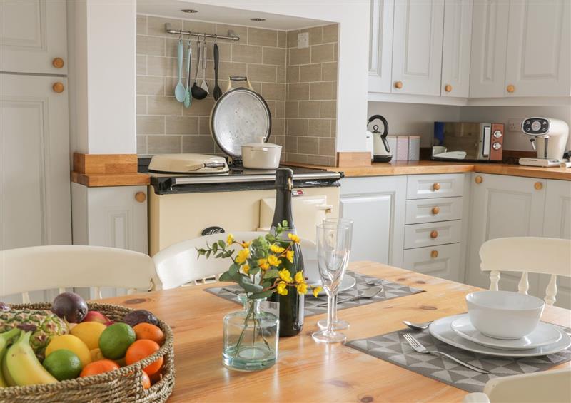 The kitchen at Crag View Cottage, Embsay
