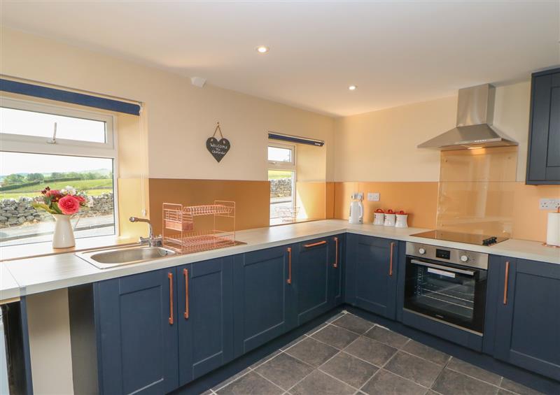 This is the kitchen at Crag View, West Woodburn