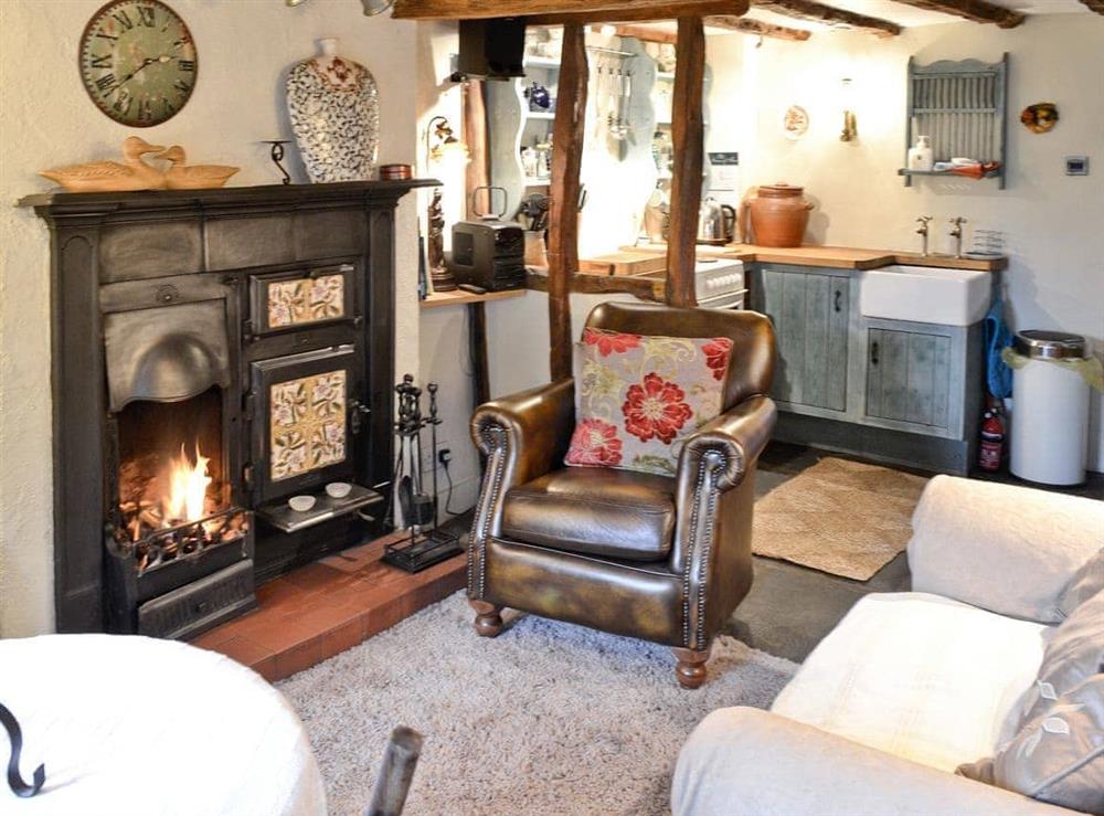 Open plan living/dining room/kitchen at Cragg Cottage in Bouth, Newby Bridge., Cumbria