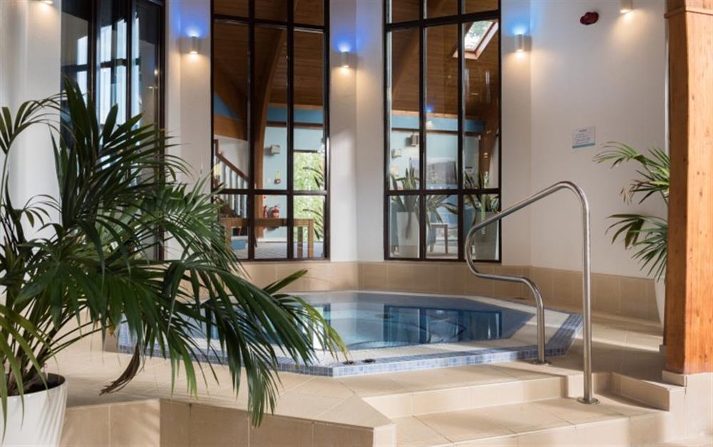 Relax in the Jacuzzi for a special treat!