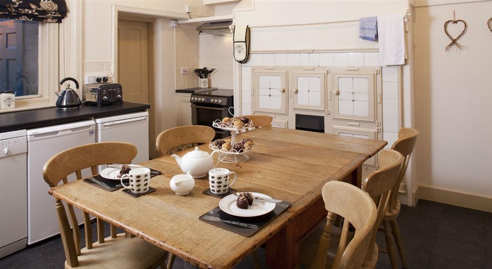 The kitchen at Cragside Park Cottage in Rothbury, Northumberland
