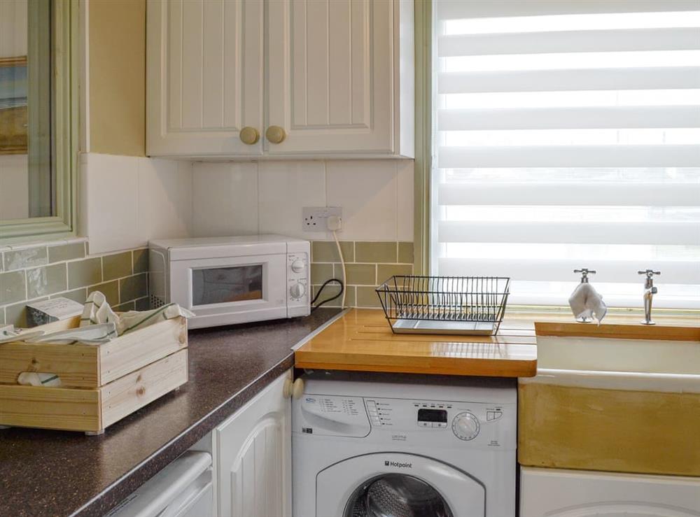 Fully appointed kitchen at Craig Hall in Drummore, near Stranraer, Dumfries & Galloway, Wigtownshire