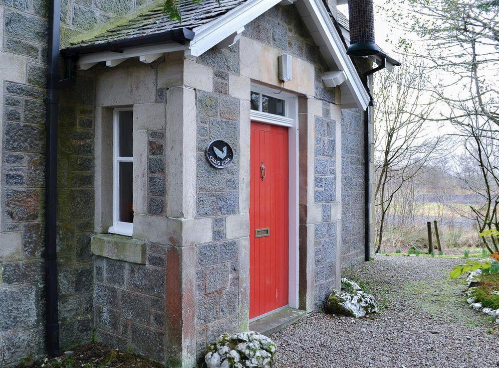 19the century detached stone cottage at Craig Lora in Dalmally, near Oban, Argyll and Bute, Scotland