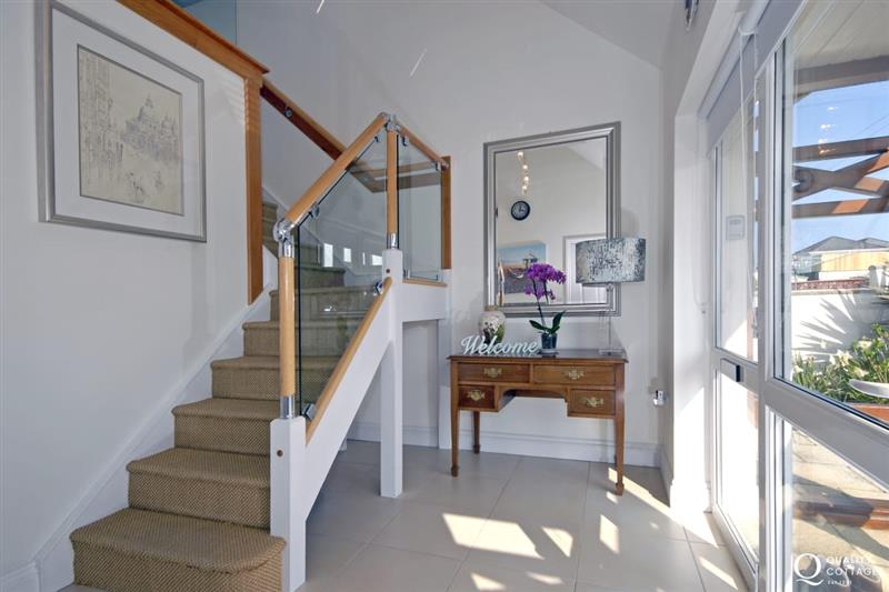 Entrance hall at Craig Silian, Gwbert