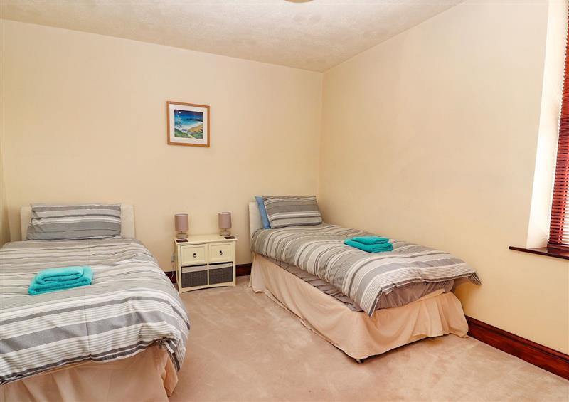 One of the 3 bedrooms at Craig Yr Angel, Llandudno