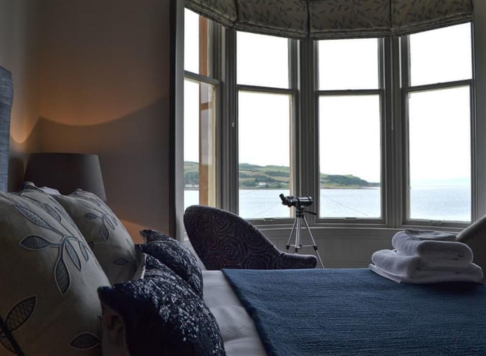 Double bedroom at Craiganrioch in Campbeltown, Argyll