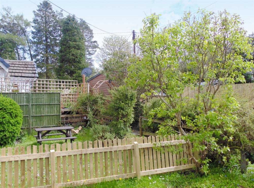 Garden at Craigdarroch Cottage in Callander, Perthshire