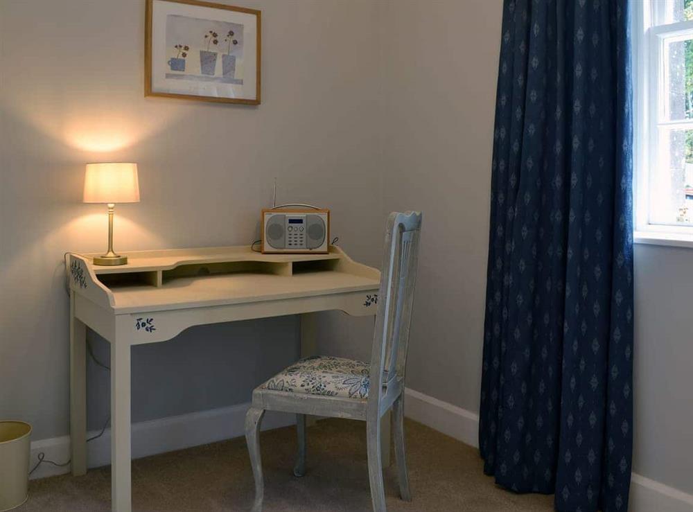 Chic writing table in the snug