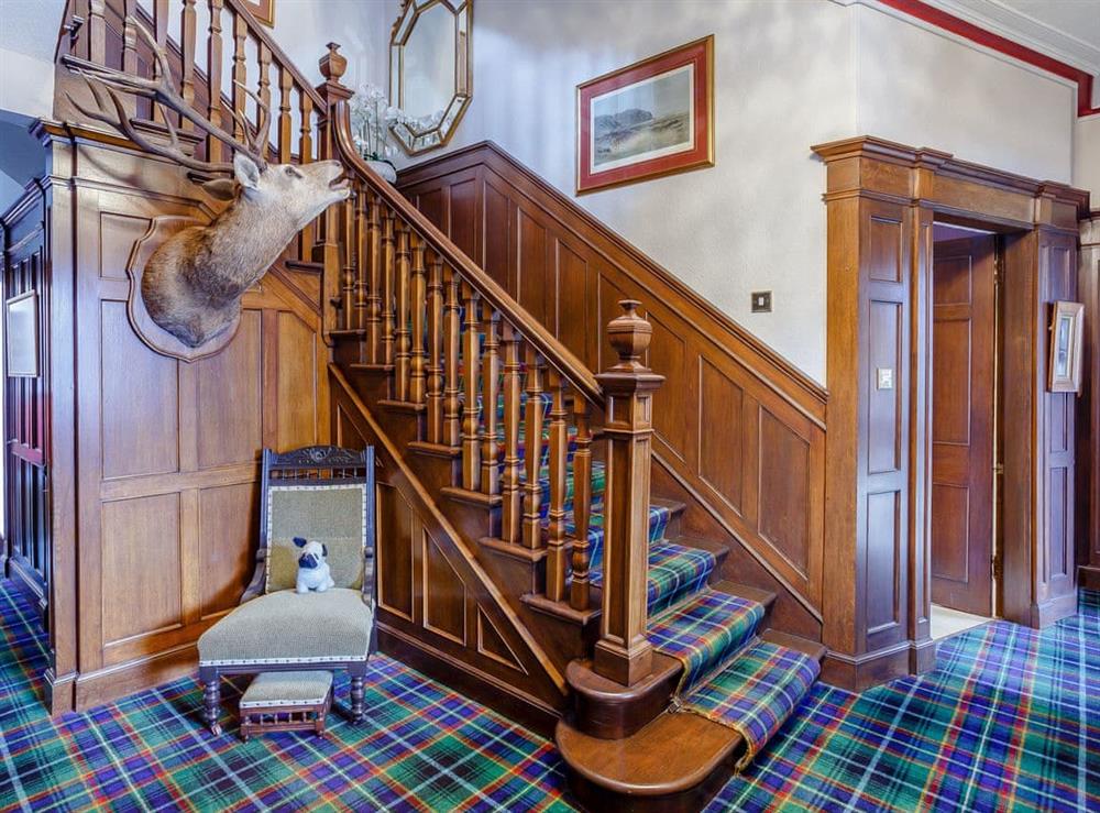 Hallway at Craigendarroch House in Ballater, Aberdeenshire