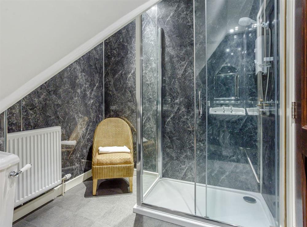 Shower room at Craigendarroch House in Ballater, Aberdeenshire
