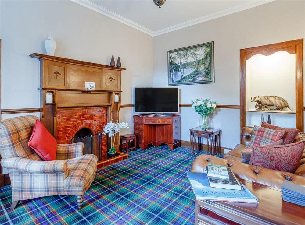 Sitting room at Craigendarroch House in Ballater, Aberdeenshire