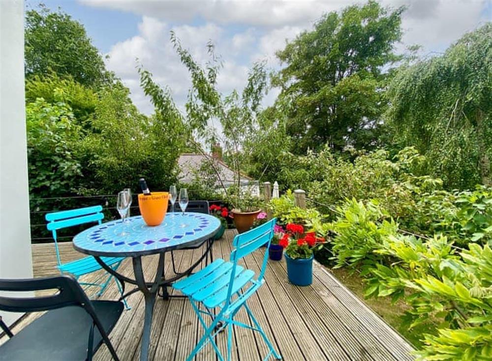 Terrace at Craigielea Cottage in Frome, Somerset
