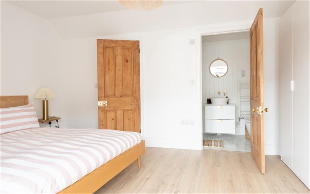 Another view of the spacious master bedroom at Craiglands in Salcombe