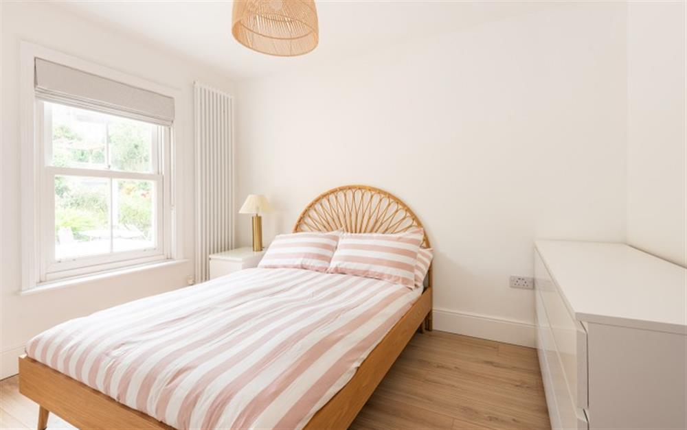 Bedroom 4 with double bed at Craiglands in Salcombe