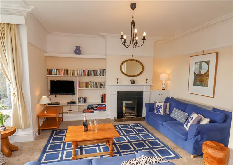 The living room at Craigmore, Sandsend