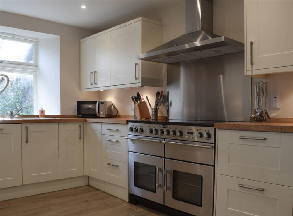 Well appointed kitchen at Craigmuick Cottage in Aberfoyle, Stirlingshire