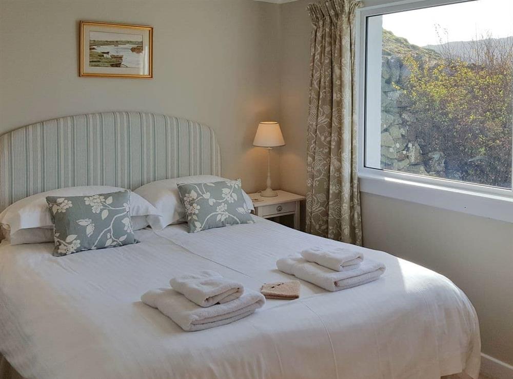 Relaxing double bedroom at Craiguillean in Ardmaddy Castle, Nr Oban, Argyll., Great Britain