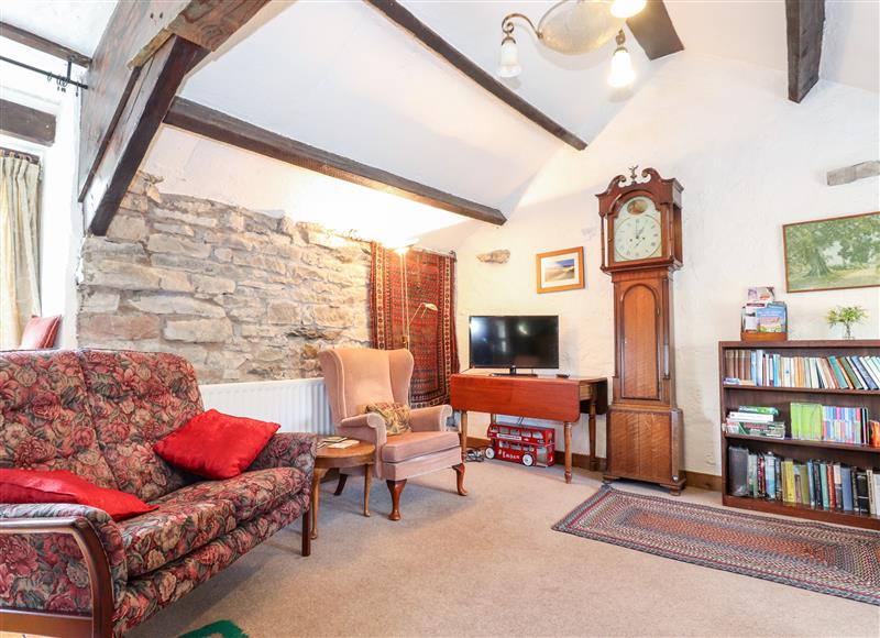 This is the living room at Cranesbill Barn, Newbiggin-on-Lune near Kirkby Stephen
