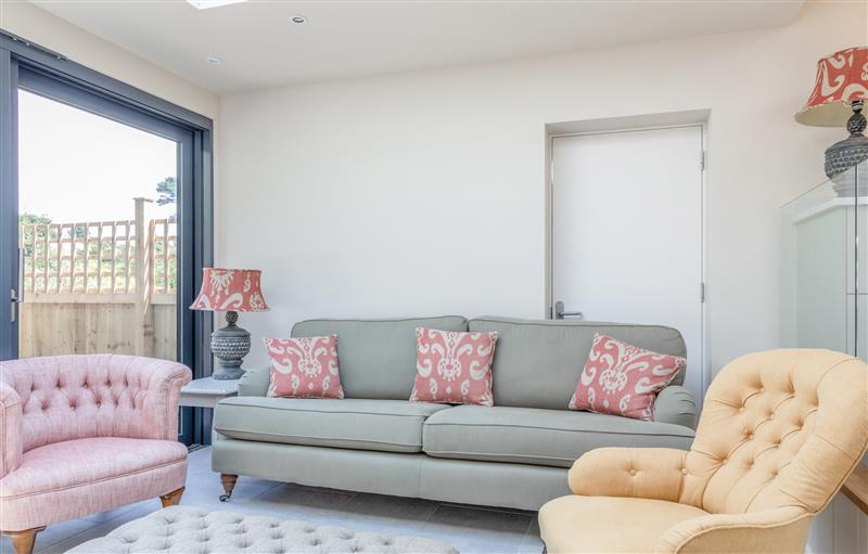 Relax in the living area at Cranford, Salcombe