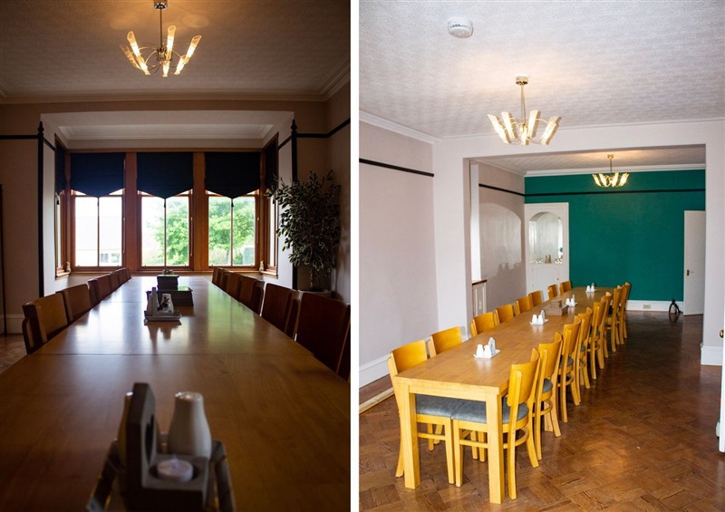 Dining room at Crannoch Self Catering, Cullen