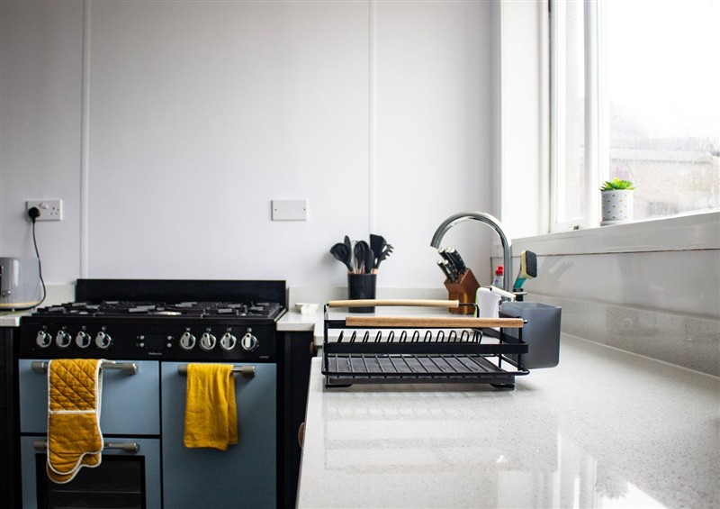 The kitchen at Crannoch Self Catering, Cullen