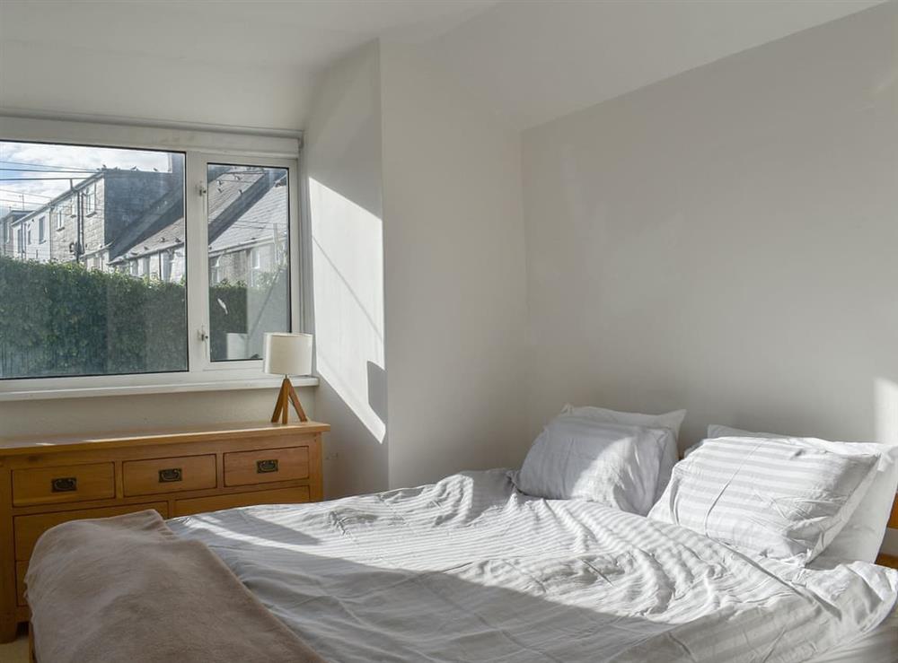 Double bedroom at Crantock House in Newquay, Cornwall