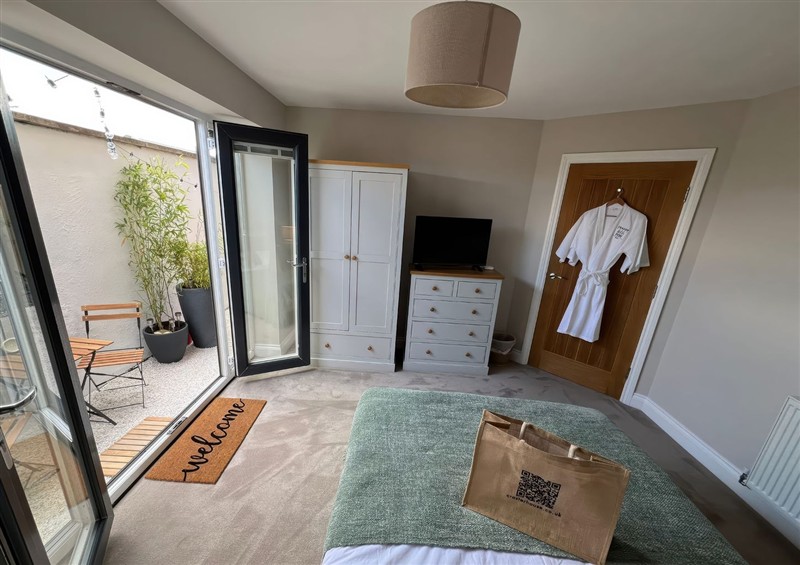 One of the 4 bedrooms at Craster House, Seahouses