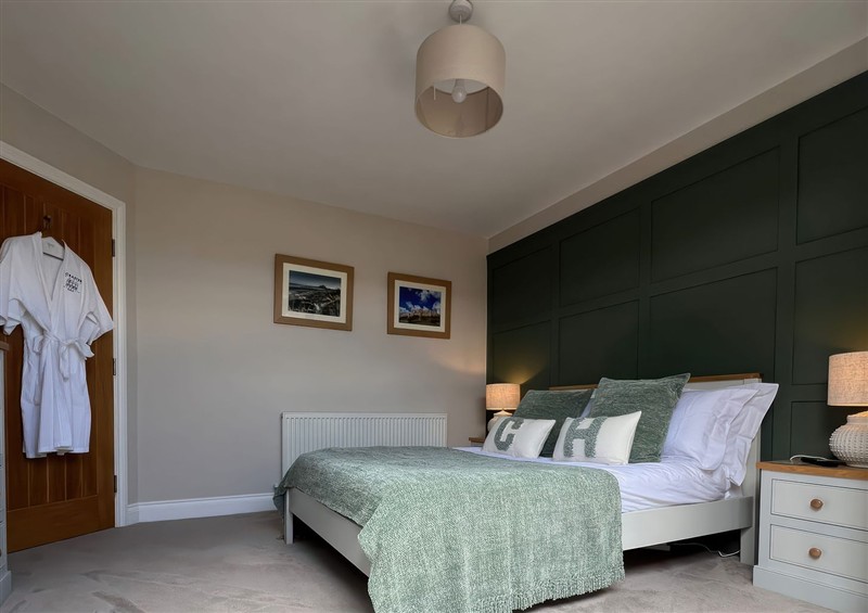 One of the bedrooms at Craster House, Seahouses