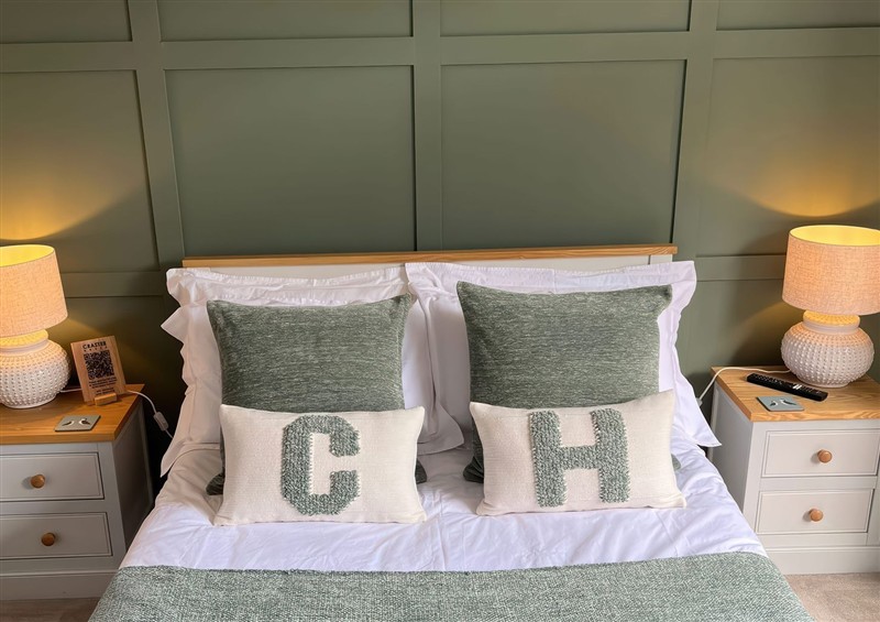 This is a bedroom at Craster House, Seahouses