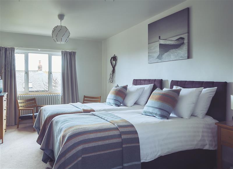 This is a bedroom at Craster Reach, Craster