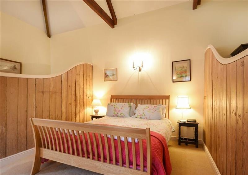 This is a bedroom at Craster Tower Coach House, Craster