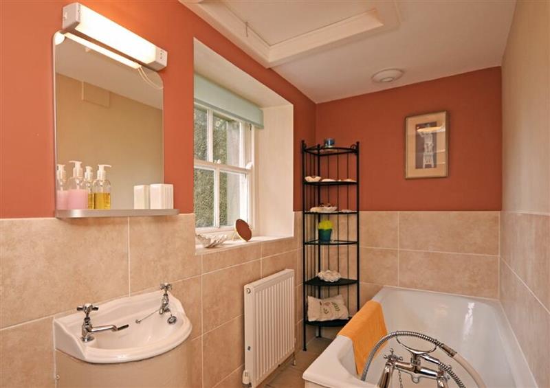 This is the bathroom at Craster Tower Penthouse, Craster