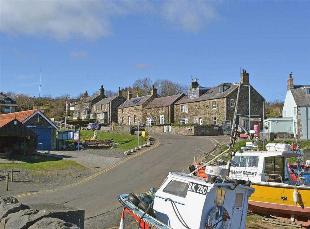 Around the harbour and village at Craster View in Craster near Alnwick, Northumberland