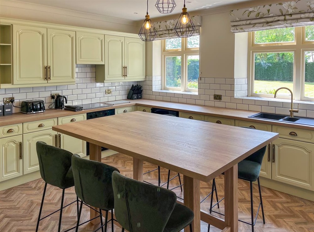 Kitchen/diner at Crawfords Farm in Wyberton, Lincolnshire