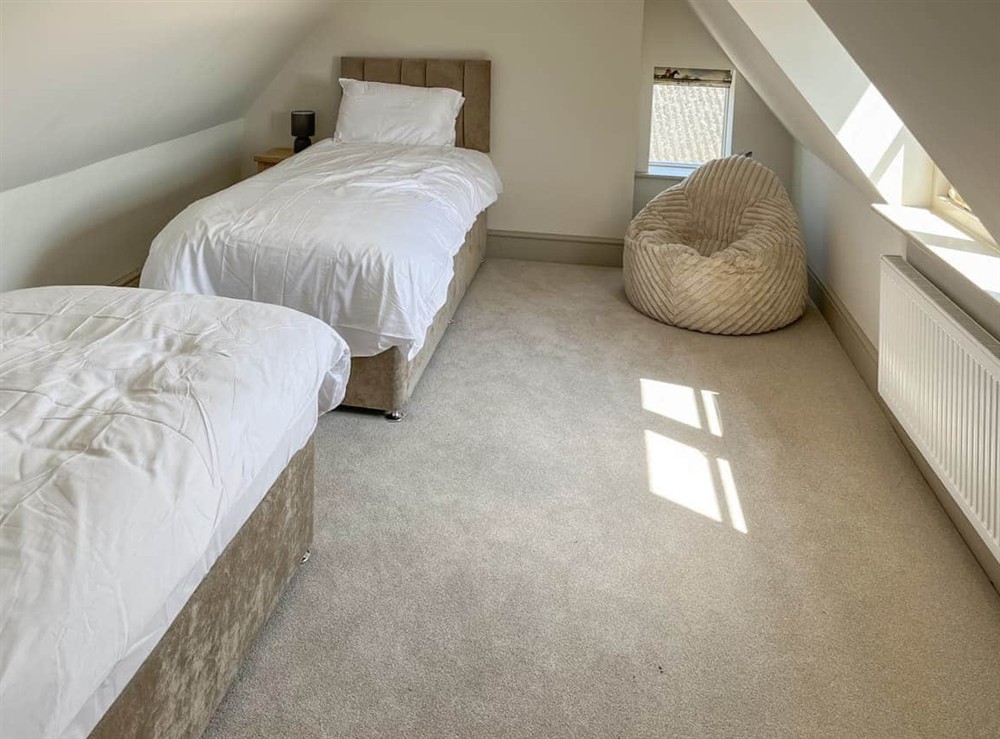 Twin bedroom at Crawfords Farm in Wyberton, Lincolnshire