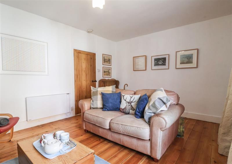 Relax in the living area at Crayfish Cottage, Orford