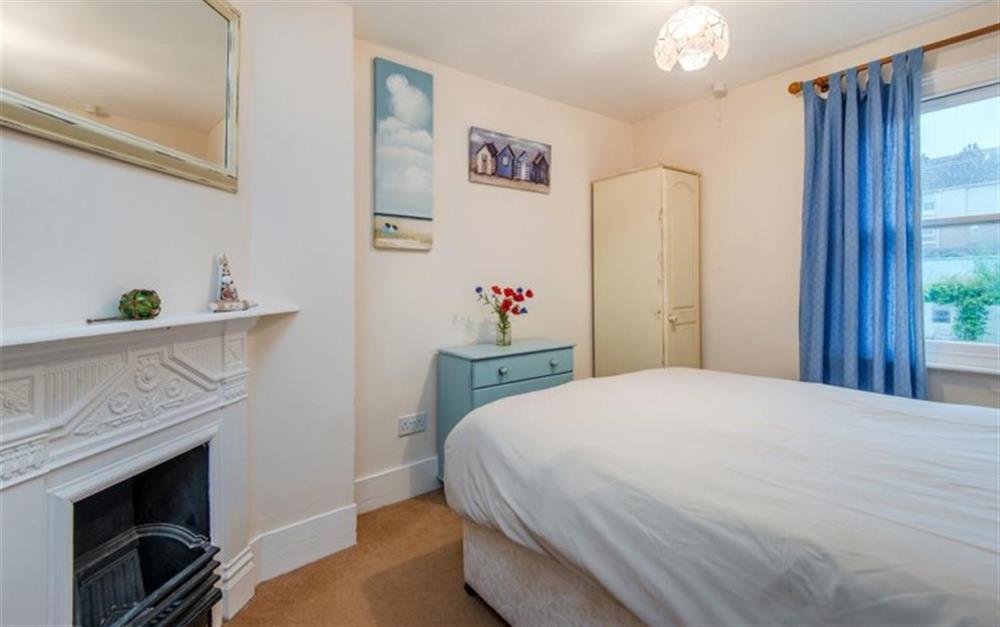 Double bedroom to the front at Crays Cottage in Lyme Regis