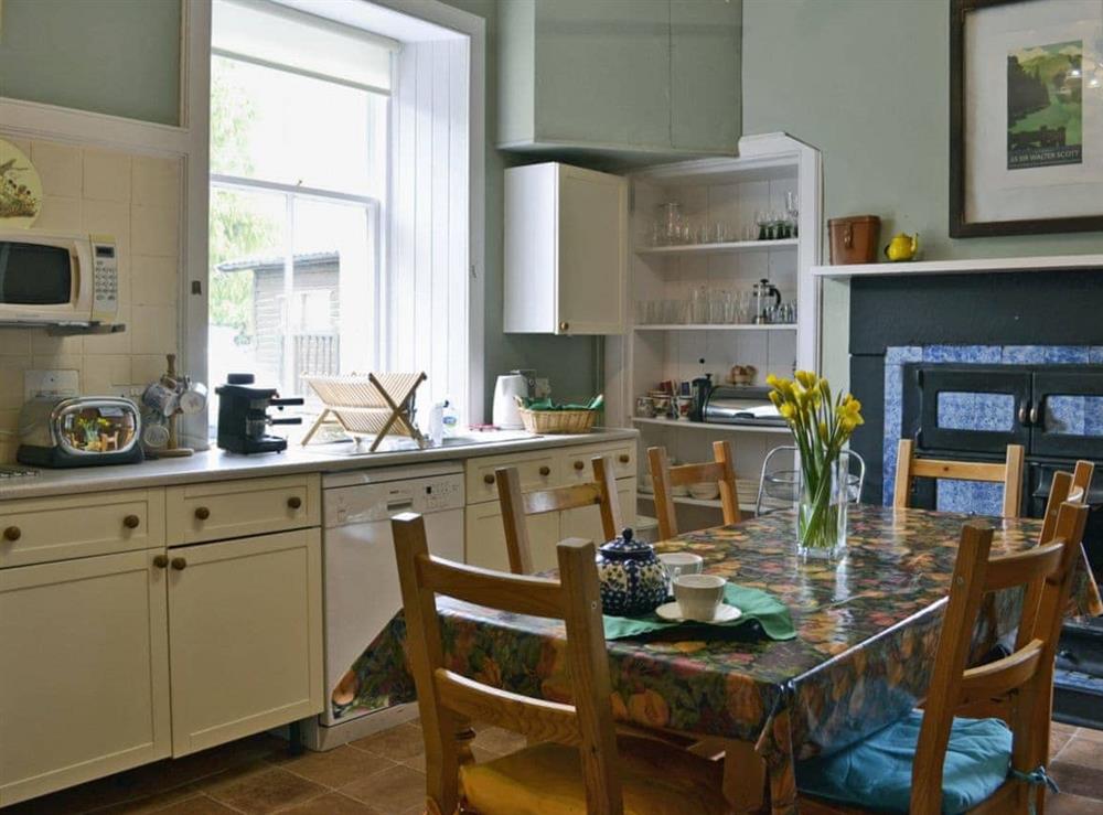 Spacious kitchen/dining room at Creag Darach Cottage in Aberfoyle, near Callander, Stirlingshire, Scotland
