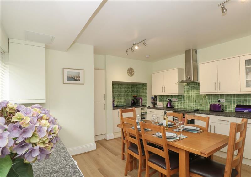 This is the kitchen at Creel Cottage, Blackwood Street, Amble
