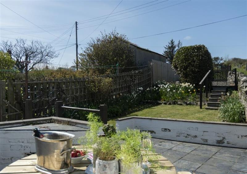 Enjoy the garden at Creel Cottage, Craster, Craster