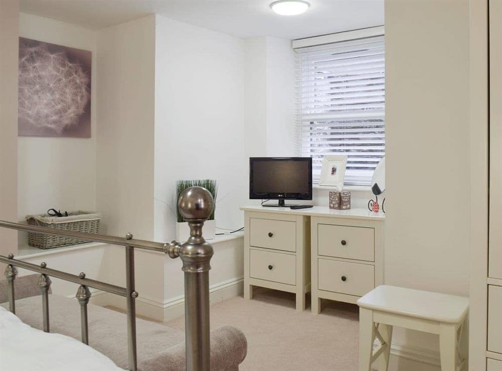 Spacious dressing area within lower ground floor double bedroom at Creldan House  in Keswick, Cumbria