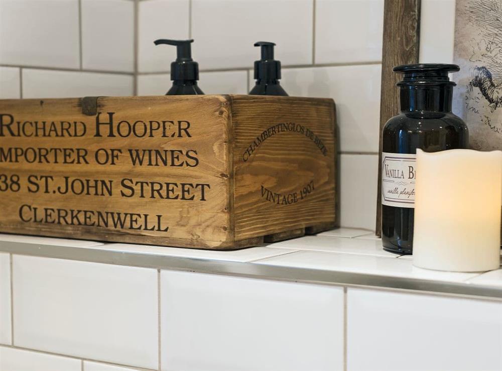 Luxurious toiletries at Crescent Cottage in Lowther, near Penrith, Cumbria