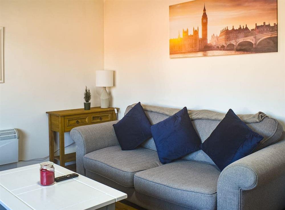 Living area at Crescent House in Ramsgate, Kent
