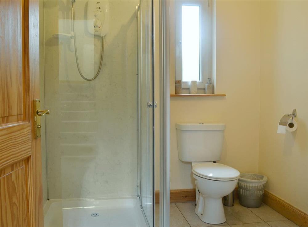 Shower room at Cressfield Villa in Ecclefechan, near Lockerbie, Dumfriesshire