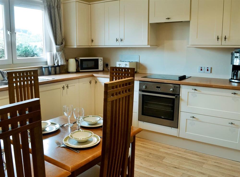 Well-equipped kitchen at Cressfield Villa in Ecclefechan, near Lockerbie, Dumfriesshire