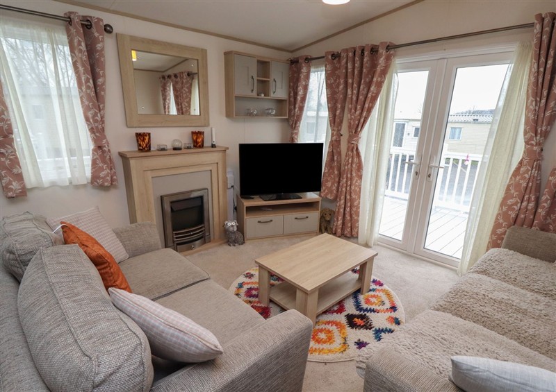 The living room at Cresswell Towers, Cresswell
