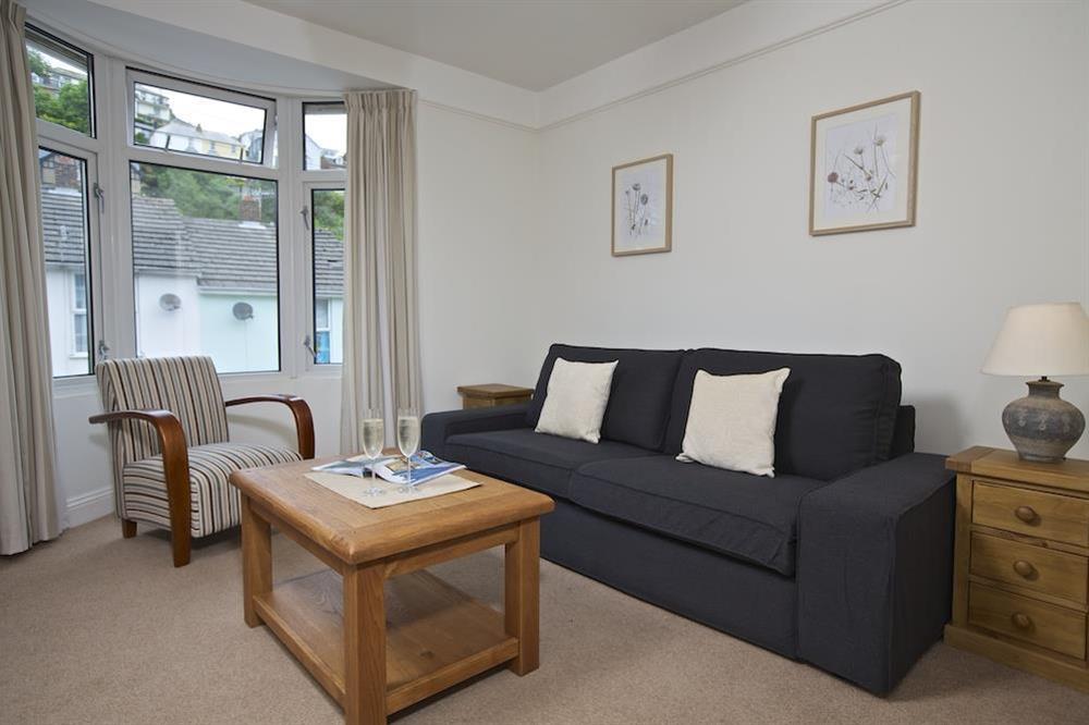 Comfortable lounge at Crew House in Dart Marina, Dartmouth