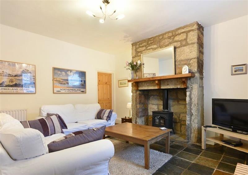 Relax in the living area at Crier Cottage, Alnwick