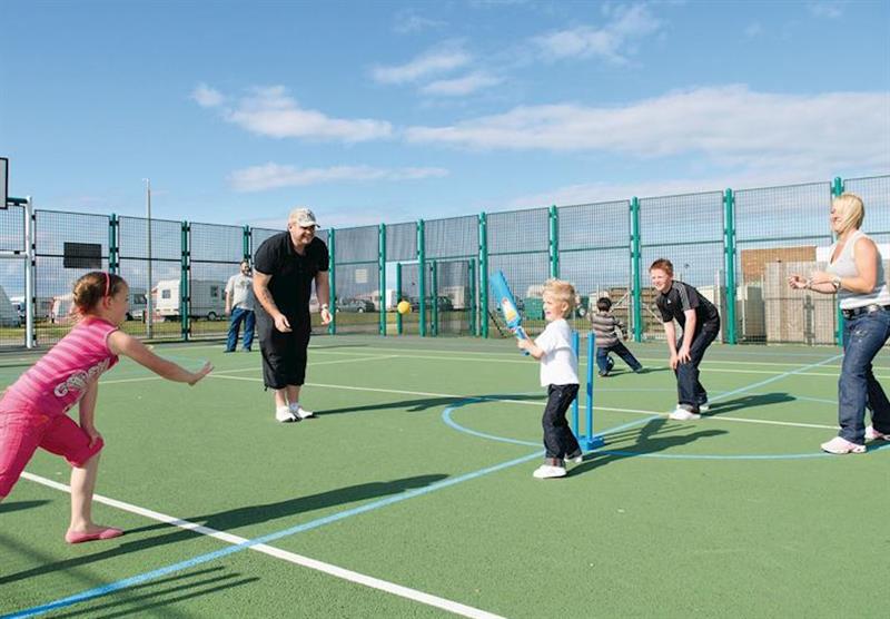 All weather sports court at Crimdon Dene in Nr Hartlepool, County Durham