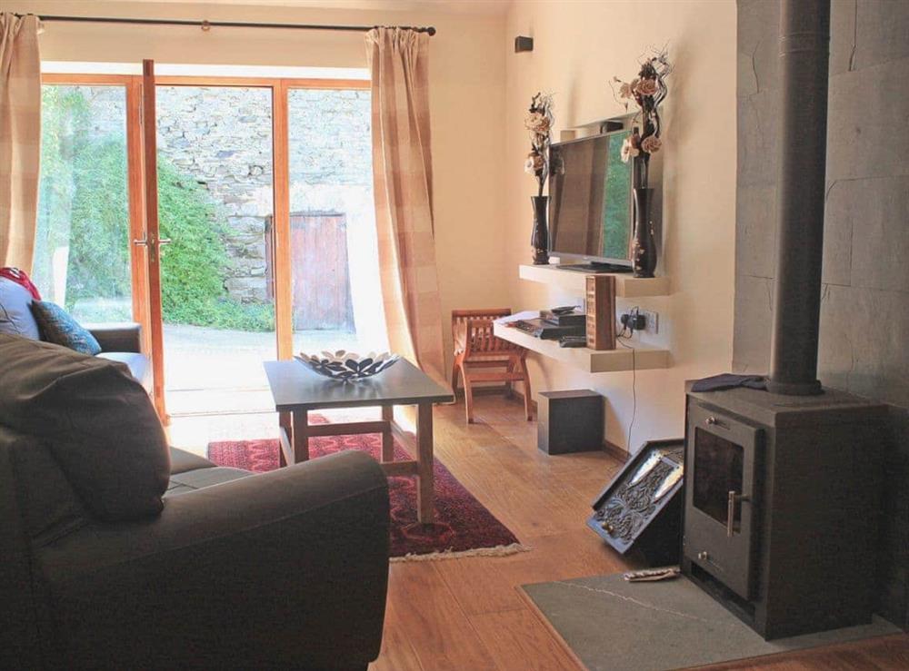 Living room at Crimson Cottage in Broughton-in-Furness, Cumbria